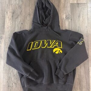 Mens Iowa Hawkeye hooded sweatshirt